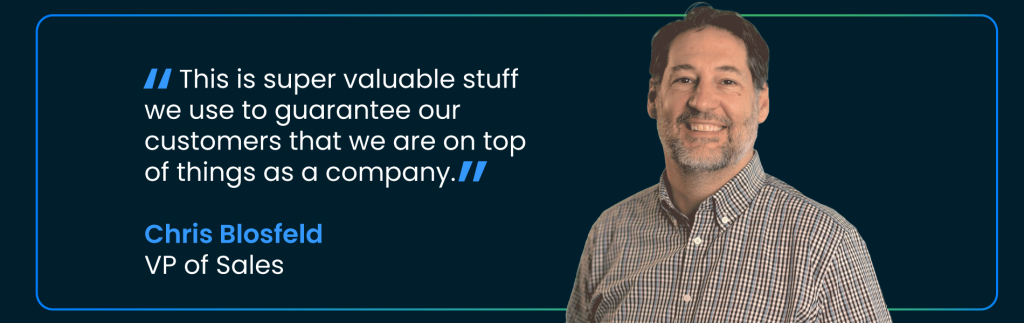 Chris Blosfeld reflects on the importance of achieving SOC II Certification for the 6th consecutive year.
